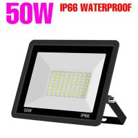 ราคา 1000W LED Flood Light 220V 50W 200W 1000W โคมไฟผนังนอก ไฟส่องแสง ไฟสปอร์ตไลท์ โคมไฟแต่งสวน for House Gate Playground Basketball Court Patio สปอร์ตไลท์ (20509140076)