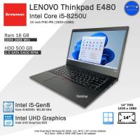 ราคา จัดส่งฟรี Lenovo ThinkPad E480 Core i5 8250U Gen8 ทำงานเล่นเกมลื่นดีมาก คอมพิวเตอร์โน๊ตบุ๊คมือสอง เหมือนใหม่ (20881157744)