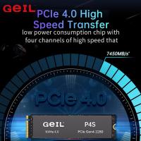ราคา M2 GeIL P4S SSD 512Gb 1T 2TB 4TB M 2โซลิดสเตทไดรฟ์ภายใน NVME PCIe Gen 4 0X4 2280 PS5พีซีสำหรับโน็คบุคตั้งโต๊ะ (20998828178)