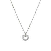 ราคา Fyne Fories Love Necklace สร้อยคอหัวใจประดับ zirconia fynefories (12383898518)