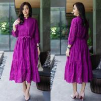 ราคา Maxi Belt เกรดพรีเมี่ยม ผ้างานฉลุลายใหม่ฉลุสวยๆ เเต่งกุ้นด้วยผ้าลูกไม้ เดรสใส่ง่าย ชายระบายตัดต่อ มีซับในอย่างดีทั้งตัว มาพร้อมกับเชือก ชุดใส่สบาย ใส่แล้วสวยเก๋สุดสุดค่ะหรือชิลๆไปทะเล สวยเด่นมากค่ะ มี