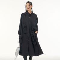 ราคา XITAO Dress Casual Long Sleeve Plaid Shirt Dress (20356402775)
