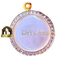 ราคา กรอบพระสำเร็จรูป งานไมครอน งานฝังเพชรอิตาลีอย่างดี ทรงไข่กลมล้อแม็ค รหัส 271 (21265117760)