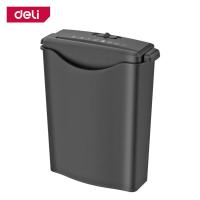 ราคา Deli เครื่องทำลายเอกสาร เครื่องทำลายกระดาษ เครื่องย่อยกระดาษ อัตโนมัติ A4 ขนาด 10 L ทำลายต่อเนื่อง 6 แผ่น ขนาดเล็ก ประหยัดพื้นที่ Paper Shredder (20728942371)