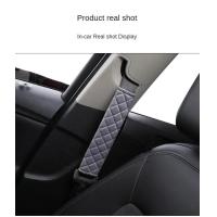 ราคา ผ้าคลุมเข็มขัดนิรภัยที่สะดวกสบายและปรับได้ในผ้ากำมะหยี่นุ่ม เหมาะสำหรับรถยนต์ รถบรรทุก SUV เป้สะพายหลัง (21170964513)