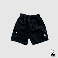 ราคา BUCKOFF กางเกงคาร์โก้ขาสั้น กางเกงขาสั้น เอวผูกเชือก สวมใส่สบาย Short Cargo Pants SH (19849473485)