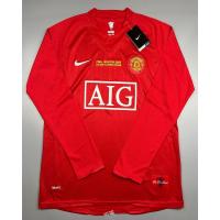 ราคา เสื้อบอล ย้อนยุค แขนยาว แมนยู 2007 เหย้า Retro Manchester United Home Final Moscow เรโทร คลาสสิค 2007 09 (20463661415)