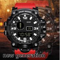 ราคา นาฬิกาข้อมือเด็กดิจิตอล LED กีฬานาฬิกาเด็กปลุกวันที่นาฬิกาของขวัญ สปอต นาฬิกาแฟชั่น SPORT ยอดนิยมมาใหม่ มี หลากหลาย สีให้เลือก (20730581009)