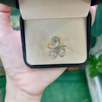 ราคา Titapa jewelry แหวนเพชร3เม็ด หัวใจ กลม หยดน้ำ เม็ดละ50ตังล้อมเพชรแบบมาใหม่สวยโมเดิร์นเพชรขาวใสวิ้งๆน้ำ100คัดทุกเม็ดเหลี่ยมH A น้ำลึกสวยเล่นไฟระยิบระยับงานปราณีตละเอียดตัวเรือนมีน้ำหนักแข็งแรงใส่ได้ทุก