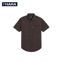 ราคา Hara เสื้อเชิ้ต Hara Classic สองกระเป๋าพร้อมกระดุมเหล็ก HMGS 901609 เลือกไซส์ได้ (20874175305)