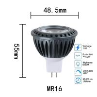ราคา ดวงไฟทรงซังข้าวโพด LED 5W หรี่แสงได้ E27หลอดไฟ MR16 GU5 3 AC 220V DC 12V ไฟสปอร์ตไลท์สีเทาใช้แทนประหยัดพลังงานหลอดฮาโลเจน50W (19284379833)