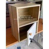 ราคา AGL shop ตู้ล็อคเกอร์ไม้1บาน ตู้เอนกประสงค์ ตู้ข้าง สินค้าประกอบส่งสำเร็จพร้อมใช้ทันที 1 locker Multipurpose cabinets side cabinets ready to use (9652640719)