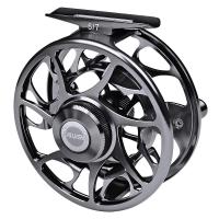 ราคา PROBEROS โลหะทั้งหมด Reel 1 1 Gear Ratio Fly Fishing Reel 3BB อลูมิเนียม Fly Reel 5 7 7 9 9 10 Fishing Tackle Baitrunner Reel กีฬากลางแจ้ง FR06 (8625547569)