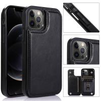 ราคา CS Suitable for iPhone14 mobile phone leather case Crazy Horse pattern Apple 12 mobile phone case Samsung S21 card cover flip cover (16381494972)