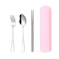 ราคา Ellalyn ชุดช้อนส้อมสแตนเลสพร้อมกล่อง ช้อนส้อมและตะเกียบ ชุด 4 ชิ้น ME 2 (16391622435)