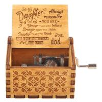 ราคา แบรนด์ใหม่ You Are My Sunshine Childrens Day GiftVintage ไม้ Handy Cranked Music Box โบราณแกะสลักงานฝีมือตกแต่งบ้านเครื่องประดับเด็กวันเกิด Gift (16846810838)