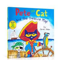 ราคา milu Pete the Cat treasure map แผนที่สมบัติของ Pete the Cat หนังสือภาษาอังกฤษต้นฉบับ อายุ 3 ถึง 6 ปี (10477839196)