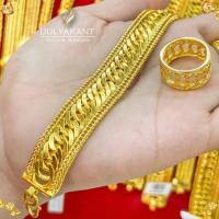 ราคา สร้อยข้อมือ ลายเลสก้างปลา เศษทองคำแท้ หนัก 3 บาท ไซส์ 6 8 นิ้ว 1 เส้น VS2 (18495692015)