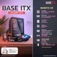 ราคา iHAVECPU คอมประกอบ BASEITX 20 AMD RYZEN 7 5700X 3 4GHz 8C 16T ไม่มีการ์ดจอ ASROCK B550M ITX AC KINGSTON FURY BEAST x iHAVECPU 16GB 8x2 DDR4 3200MHz BLACK (21113881469)