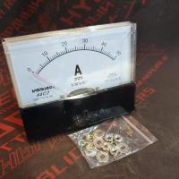 ราคา แอมป์มิเตอร์ วัดกระแส แบบเข็ม Pointer DC ammeter 44C2 A เลือกแบบ (10031930144)