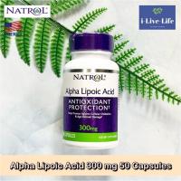 ราคา อัลฟาไลโปอิก Alpha Lipoic Acid 300 mg 50 Capsules Natrol ALA (6702316395)