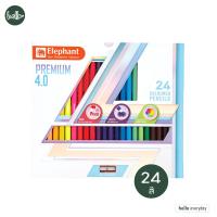 ราคา Elephant ตราช้าง ดินสอสีไม้ ชนิดแท่งยาว รุ่น พรีเมี่ยม ขนาด 4 0 จำนวน12 24 36 48สี (21083346872)