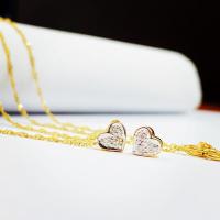 ราคา PrincelyDiamond จี้เพชรแท้พร้อมสร้อยคอทองคำแท้18เค (14570022878)