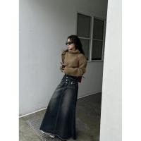 ราคา Molisa Fashion กระโปรง กระโปรงยีนส์ กระโปรงทรงเอ กระโปรงผู้หญิง สไตล์เกาหลี สําหรับผู้หญิง 2023 ใหม่ A23M0H1 34Z230821 (20119271624)