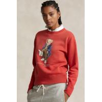 ราคา Ralphˉ laurenˉ High Quality RL bear polo pullover sweatshirt pure cotton loose fleece sweatshirt long sleeved fleece sweater for women (20387700925)