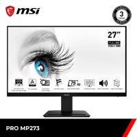 ราคา MONITOR จอมอนิเตอร์ MSI PRO MP273 MP273A 27 IPS FHD 75Hz รับประกัน 3 Y (20560544254)