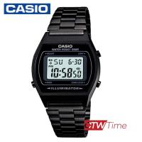 ราคา Casio Standard นาฬิกาข้อมือผู้ชาย สายสแตนเลส รุ่น B640WB 1ADF สีดำ (1780256018)