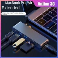 ราคา Apple คอมพิวเตอร์ Multi Interface Converter สำหรับ Macbookpro Docking Station Usb3 0 Adapter อุปกรณ์เสริมโน้ตบุ๊ค Macair Thunderbolt 3สายเคเบิลเครือข่ายโปรเจคเตอร์ Huawei Typec Docking Station Memory 