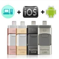 ราคา I Flash Drive 256GB OTG USB Flash Drive สำหรับ iPhone14 13 12 XS 11 8 7 6 Plus แอนดรอยด์โอทีจีไดร์ฟปากกา (1019688424)