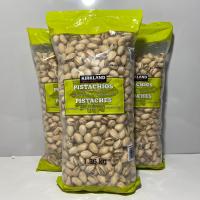 ราคา Kirkland pistachios ถั่วพิสตาชิโอ salt baked pistachio healthy snack Nuts almond china with shell nuts Pistachio C 1 36kg 680g (17460035303)
