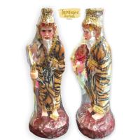 ราคา ฤาษียืน ฤาษีเดินดง ฤาษี องค์ปู่ฤาษีเดินดง ปิดทอง ห่มผ้าจริงลายเสื้อ เรซิ่น หน้าตัก5 สูง 12 5 นิ้ว (10125860407)