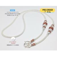 ราคา PRE ORDER สร้อยคอเงินแท้สุโขทัย ลายหกเสา ลายสามเสา แบบลงยา หนัก 1 7 2 บาทตัน ยาว 18 24 นิ้ว เรือนเงินแท้ (9380504169)