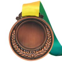 ราคา รางวัลสีบรอนซ์เงินทอง2นิ้วสำหรับเด็กการประชุมกีฬาโรงเรียนพร้อมเหรียญรางวัลโอลิมปิกสไตล์ริบบิ้นผูกคอ (20646010576)