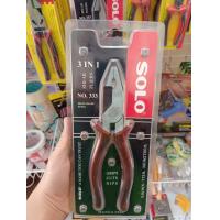ราคา คีมรวม คีม 3 อย่าง คีม 3 in 1 คีมปอกสายไฟ คีมตัดสายไฟ คีมSolo คีมแดง คีมแท้ คีมsolo แท้ 100 (12822546233)