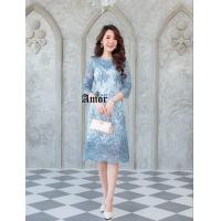 ราคา 513 ชุดเดรสลูกไม้สไตล์เกาหลีชุดไปงานแต่งงานบวชชุดทำงาน by WOW Shop DD (3626382650)