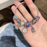 ราคา สร้อยข้อมือ Pandora สร้อยข้อมือเงินแท้ 925 ซื้อจี้ของขวัญแฟนใหม่ ASSA0215631 (19361905871)
