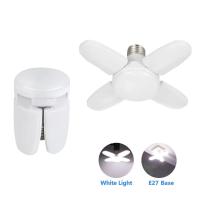 ราคา Fan Shape LED Bulb Lamp AC 110V 220V Foldable Garage Lights E27 28W Lamp For Home Warehouse Bedroom Living Room Cold Light Bulb (20880056223)