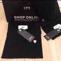 ราคา เสื้อยืดแขนสั้นCPS CHAPSงานป้ายห้อย ผ้า cotton แพทเทรินทรงตรง มีไซส์ sml มีบริการเก็บปลายทาง No CS1 (7184772049)
