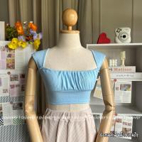 ราคา กล้ามครอปคอเหลี่ยม กล้ามครอป ครอปคอเหลี่ยม (20579358266)