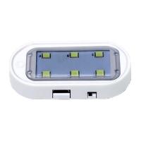 ราคา ไฟ LED ไร้สายไฟเก๋งโคมไฟ LED แม่เหล็กสำหรับอ่านหนังสือในโคมไฟติดเพดานรถของตกแต่งรถยนต์ไฟไฟเก๋งแม่เหล็กติดหลังคา (21198393700)
