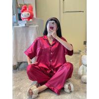 ราคา ส่งเร็วพิเศษ A52 SL ชุดซาตินสีพื้น ชุดนอนแขนสั้นขายาว ชุดสีพื้น ผ้านิ่มเบาใส่สบาย ใส่ได้ทั้งชายหญิง SUNBALEE (15897341696)