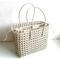 ราคา ตะกร้าสานมือลายฉลุใหม่จากโรงงานกระเป๋าถือยอดนิยมกระเป๋าสานด้วยมือกระเป๋าชายหาด (14094461443)