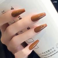 ราคา เล็บปลอม สายฝอ พร้อมกาวติดเล็บปลอม เล็บปลอมกันน้ำ (20891205404)