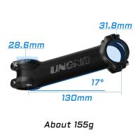 ราคา UNO Stem MTB Bike Stem 7 17 35องศา Ultralight Alu Stem Road Bicycle Stem 60 70 80 90 100 110 120 130Mm Handlebar Stem สำหรับ28 6MM Fork (16829092388)