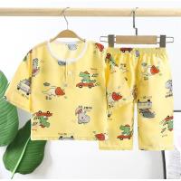 ราคา ชุดนอนเด็กผู้หญิง ชุดนอนเด็กผญ ชุดนอนเด็กขายาว แขนขา3ส่วน ผ้าCotton Silk ผ้าบาง ใส่นอนสบาย ไม่ร้อน สินค้าพร้อมส่ง (15108136248)