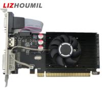 ราคา LIZHOUMIL HD6450 Graphics Card Set 2GB GDDR3 64Bit VGA DVI Graphic Cards Support PCI Express 2 0 Interface (20883395526)